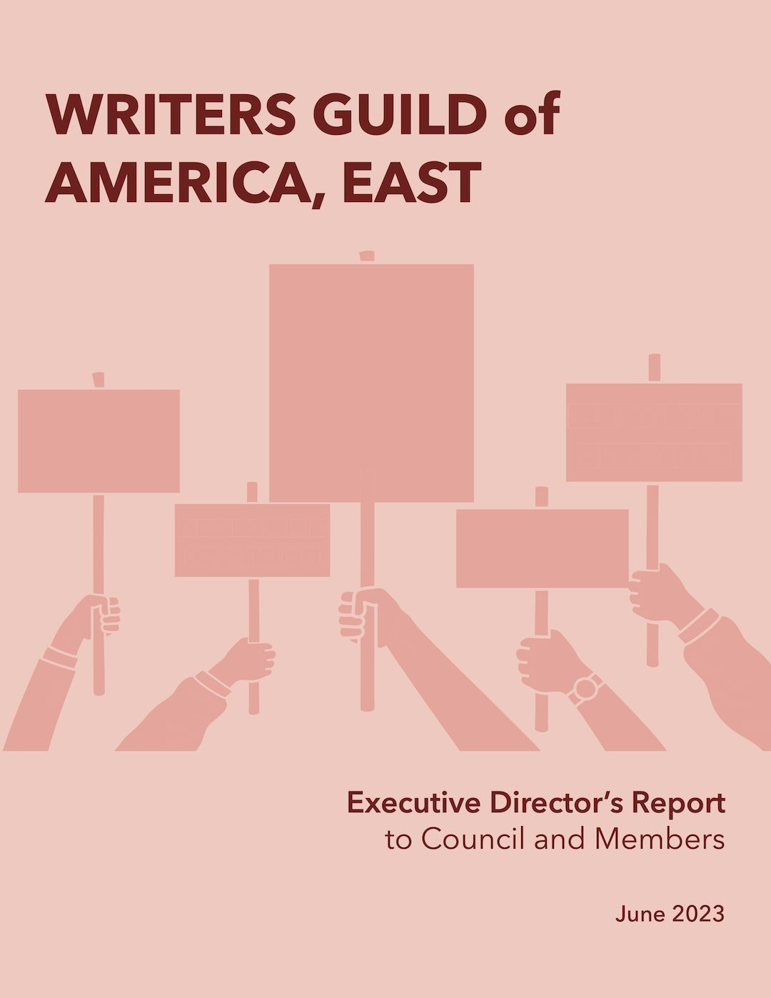 Cover page of the PDF version of the 2021 annual report